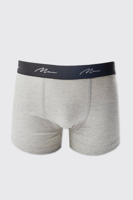 3er-Pack Man Signature Boxershorts