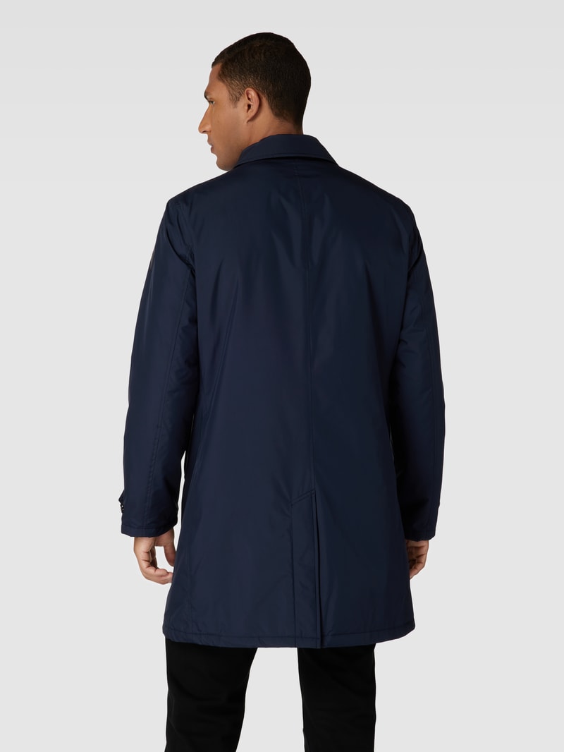Jacke mit Umlegekragen in marineblau
