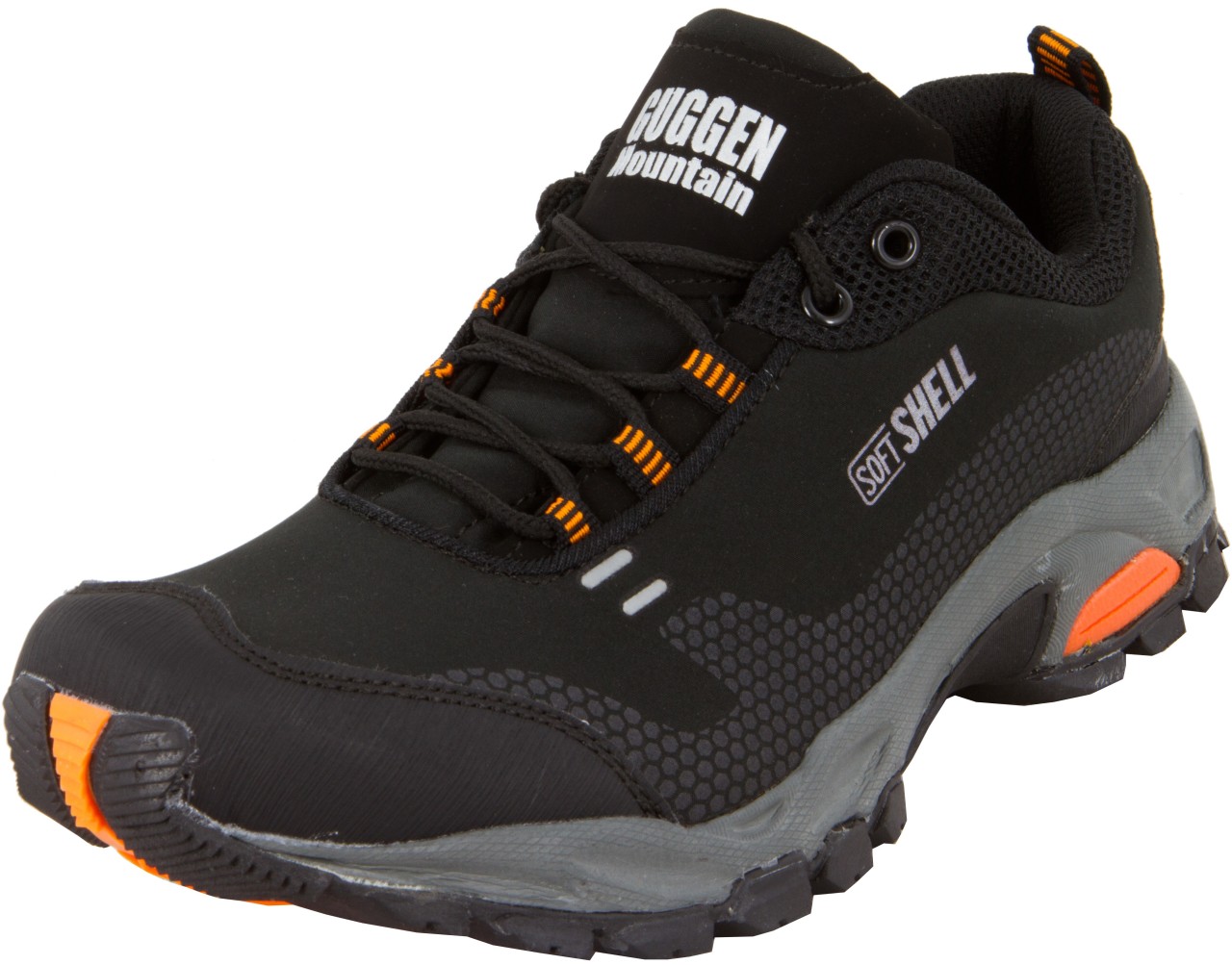GUGGEN MOUNTAIN Freizeit Schnürer orange Wanderschuh von GUGGEN Mountain