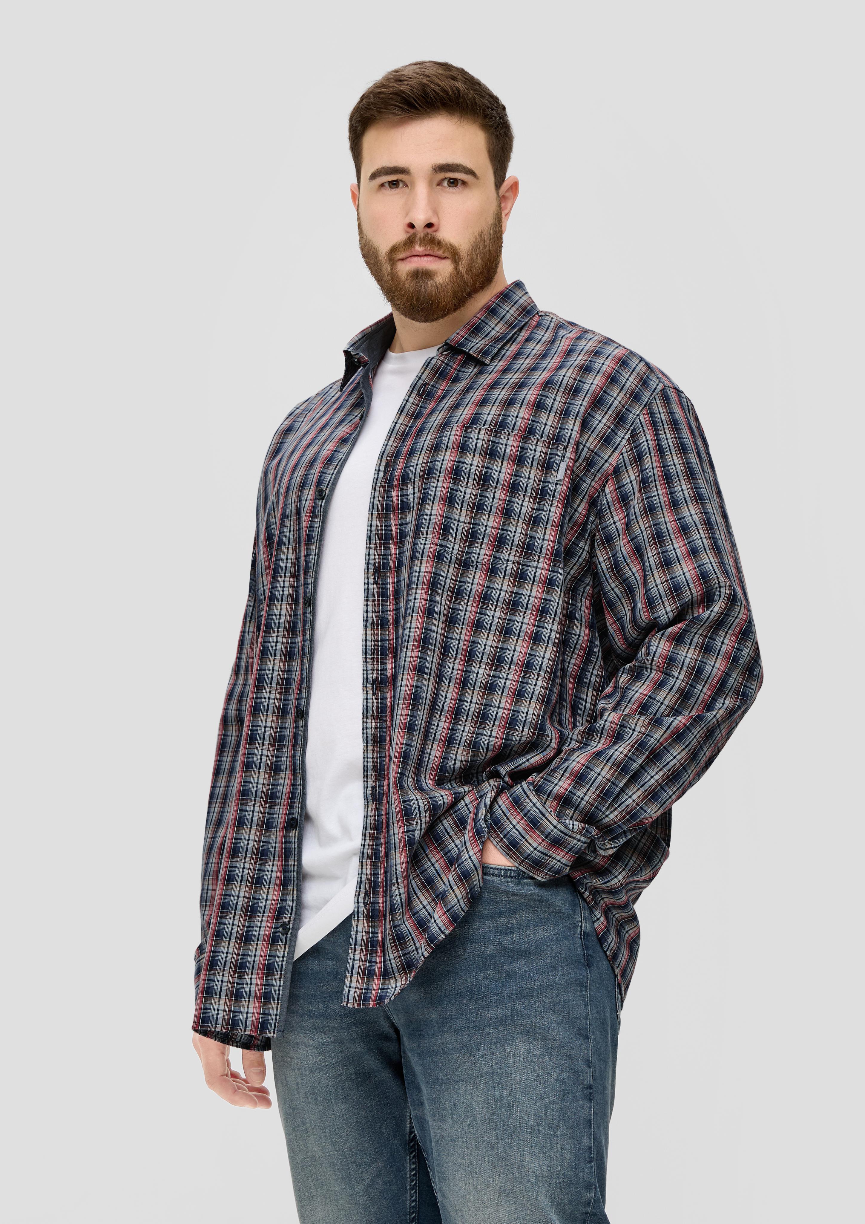 Regular: Twill-Hemd aus Lyocellmix  2143240-57N2