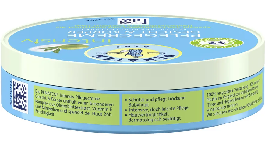 Penaten intensiv Creme Gesicht+Körper 100 ml