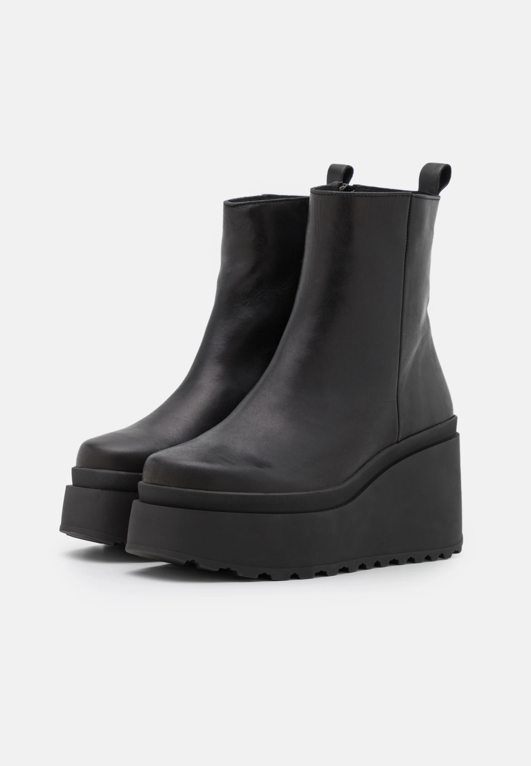 Zign LEATHER - Botines con plataforma