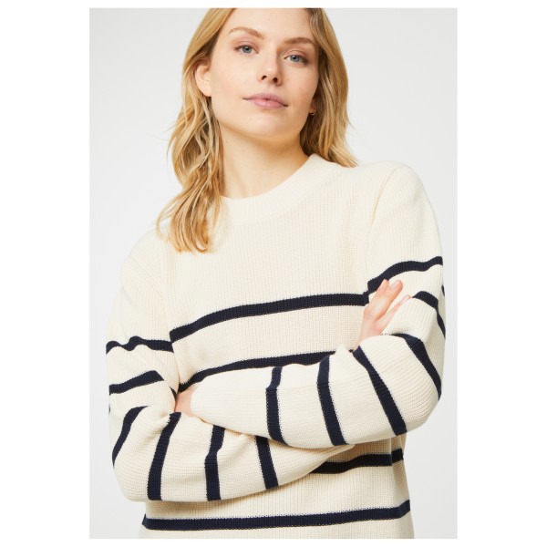 recolution - Women's Pullover Strelitzia Stripes - Wollpullover