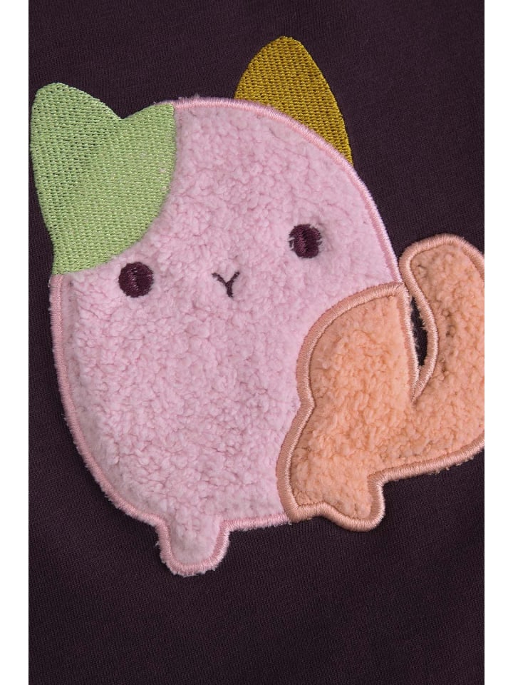 Coccodrillo T-Shirt mit langen Ärmeln in violett günstig kaufen