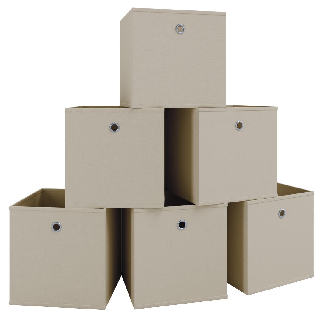 VCM 6er-Set Faltbox Klappbox 