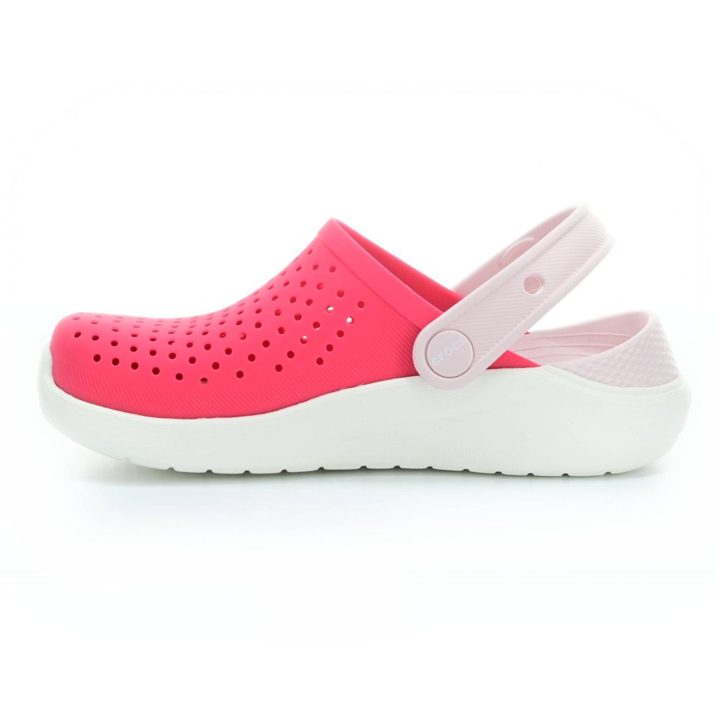 Crocs LiteRide Clog Poppy / White Pantoffeln