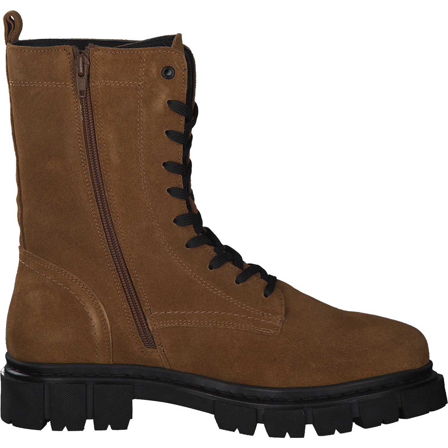 s. Oliver 26203, Schnürstiefeletten, Damen, Cognac