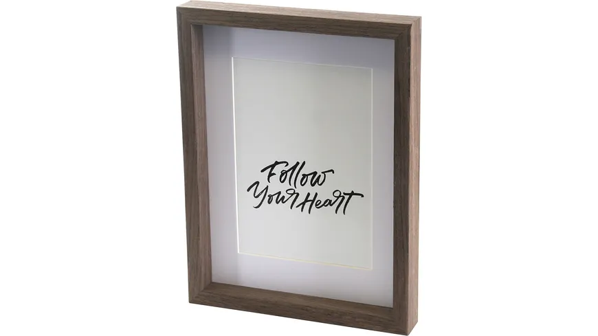 tawo MDF Portraitrahmen The Frame 13x18 cm Nussbraun