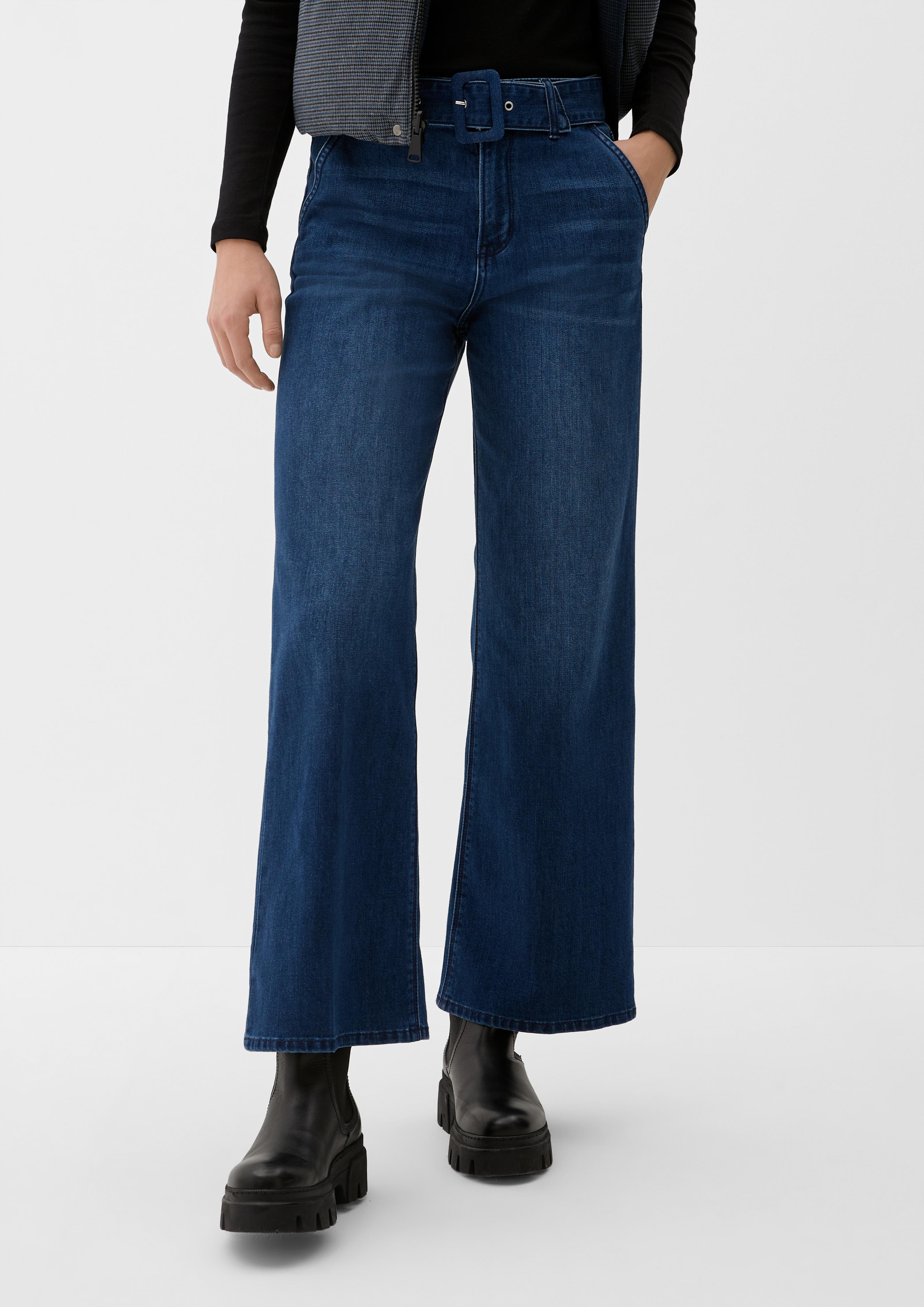 Jeans-Culotte Suri / Regular Fit / High Rise / Wide Leg  2125435-57Z6