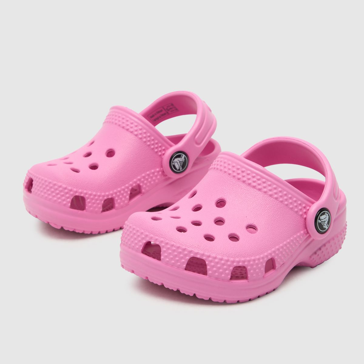 Crocs rózsaszín kis klumpa lányoknak baba szandál