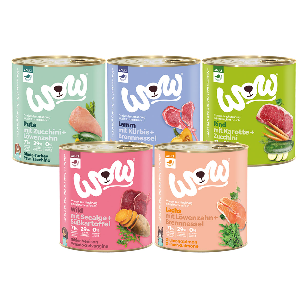 WOW Adult 30x800g Mixpaket günstig kaufen bei ZooRoyal