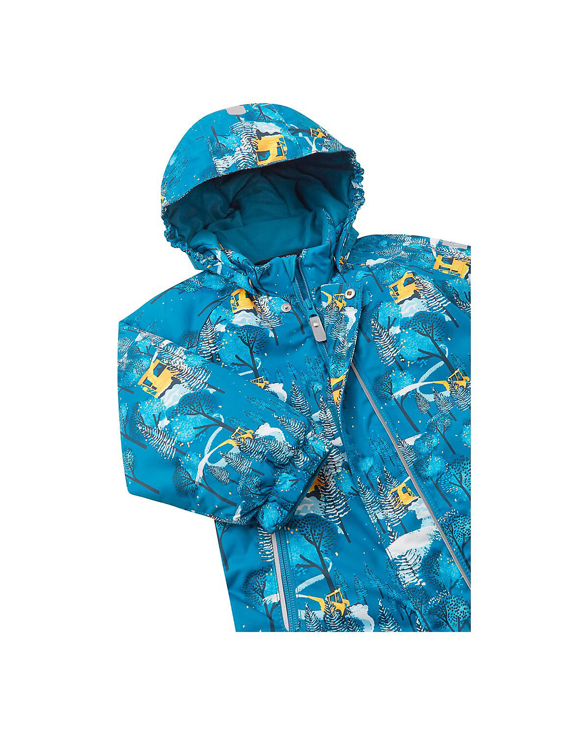 Schneeoverall mit Kapuze