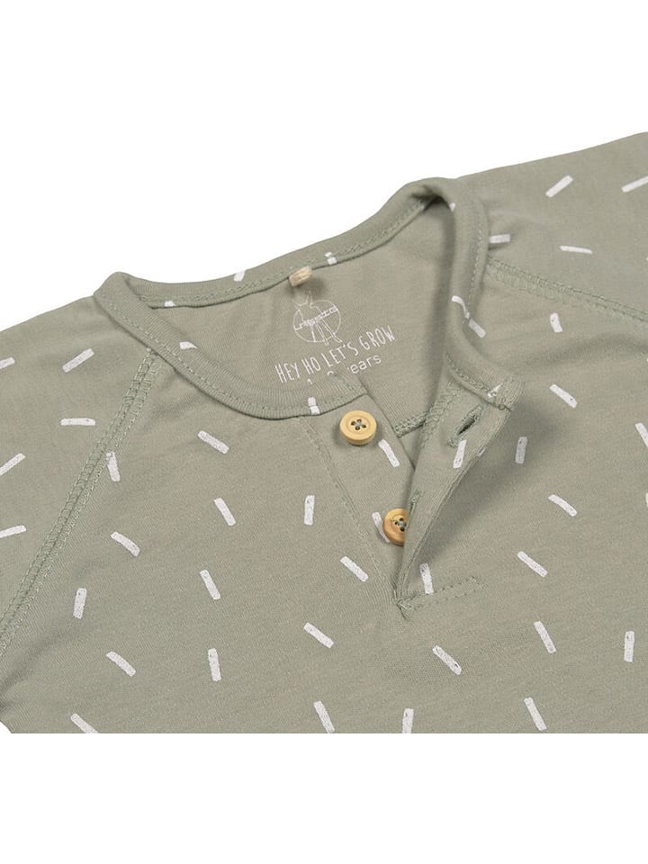 Lässig Longsleeve in Khaki günstig kaufen