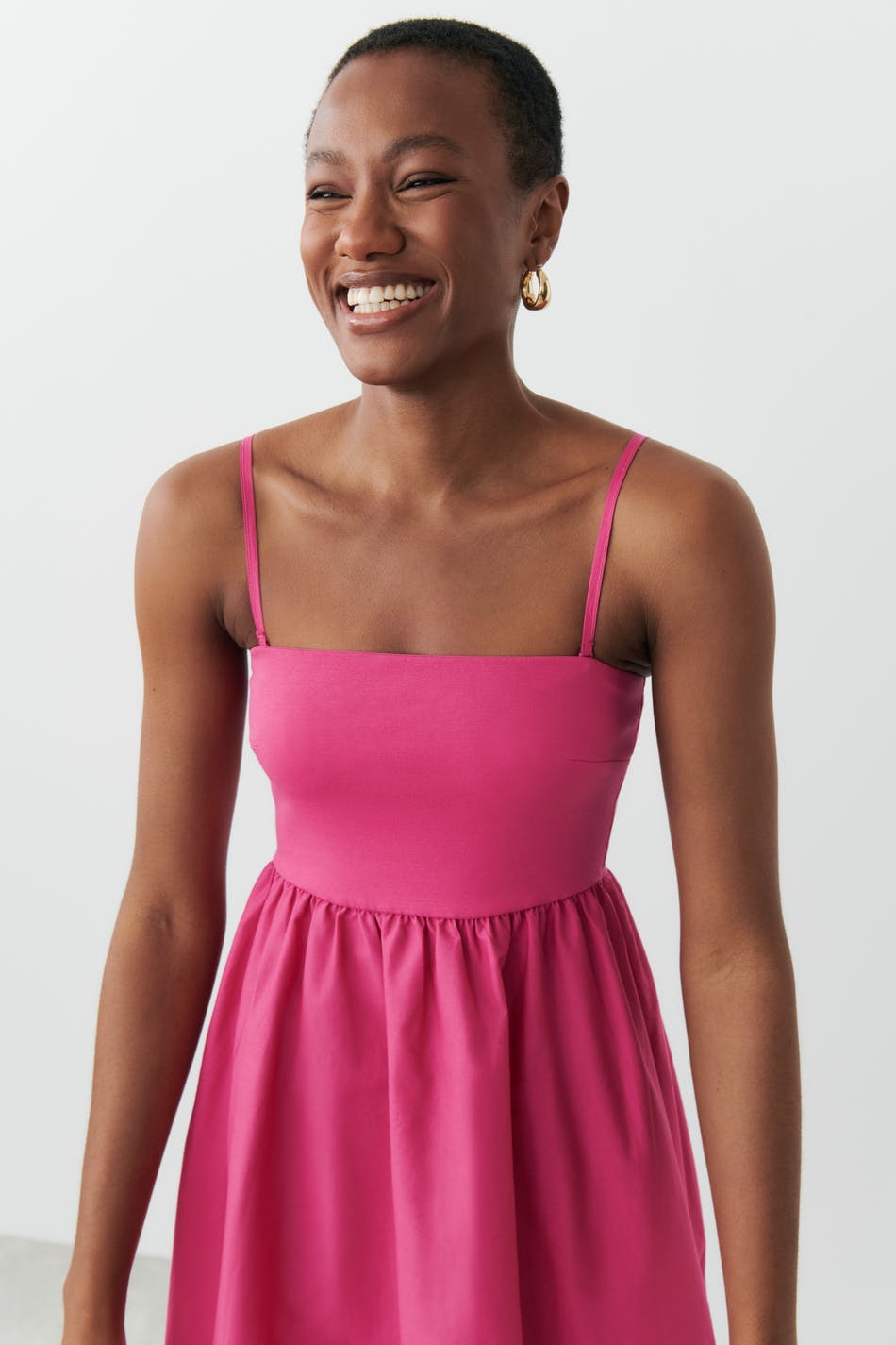Bandeau midi dress