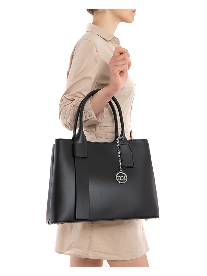 Mia Tomazzi Leder-Henkeltasche 