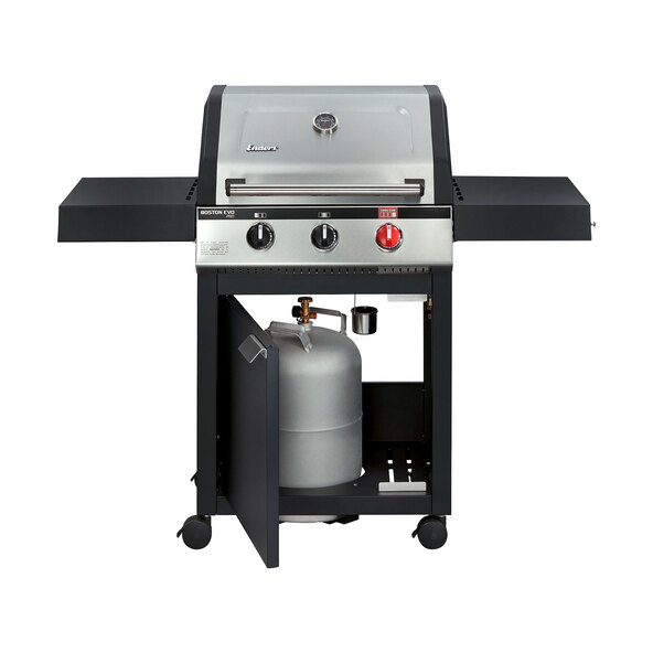 Gasgrill Boston EVO Pro 3 R Turbo, inkl. Wetterschutzhülle