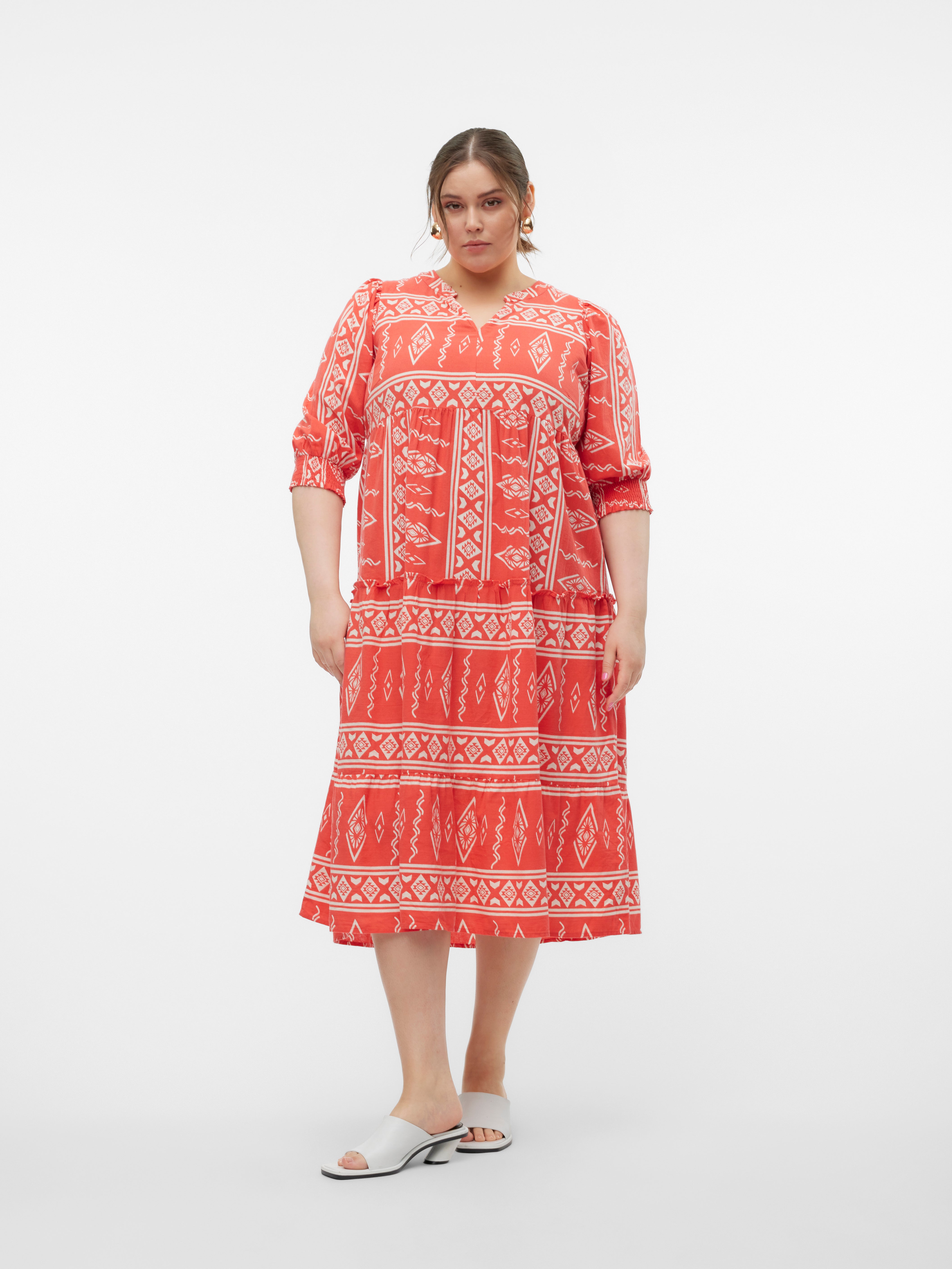 VMDICTHE Langes Kleid
