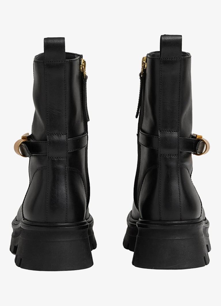 Reiss  Elena biker boot van kalfsleer