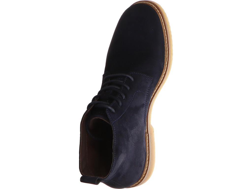 MARC O'POLO Stiefeletten blau Lace up Bootie
