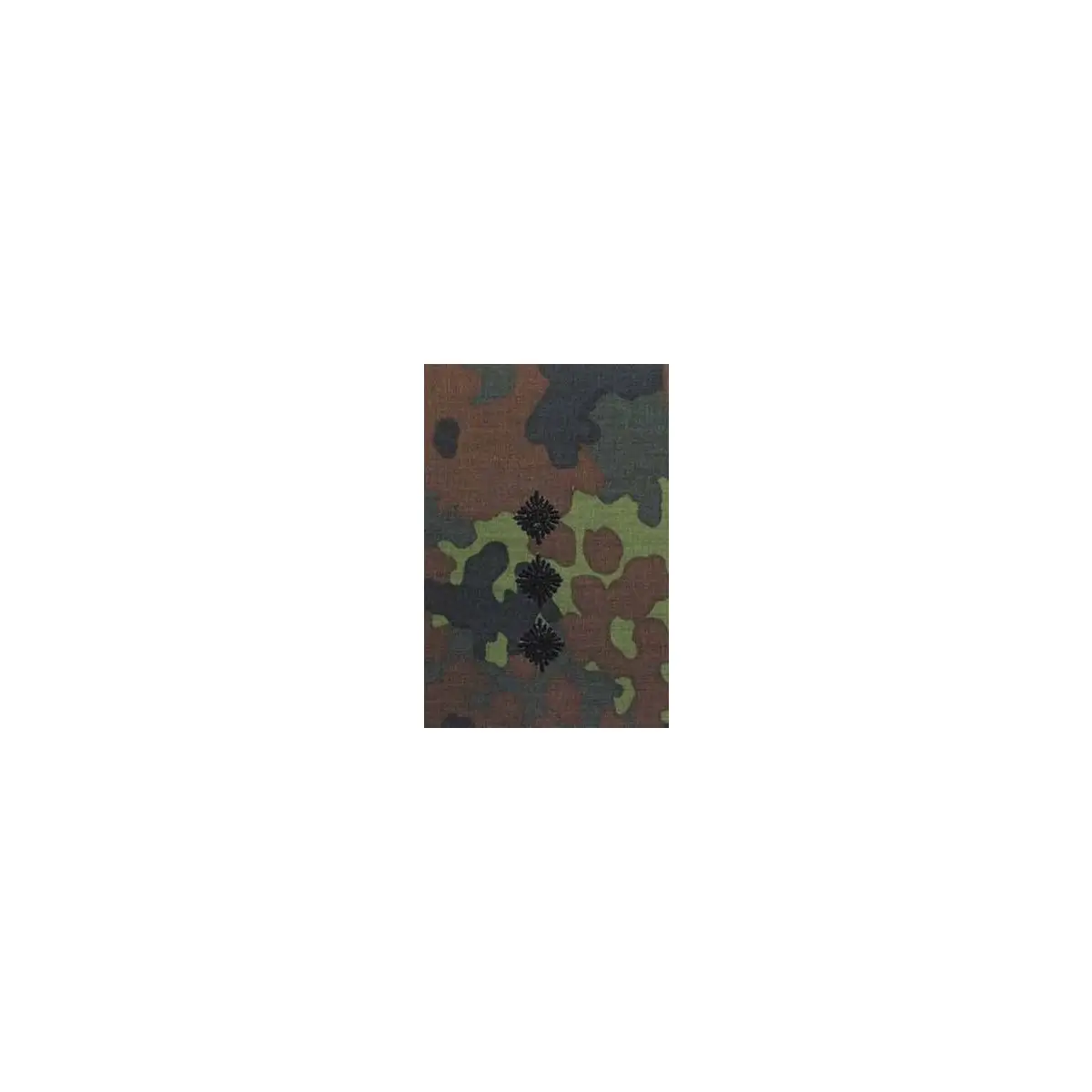 BW Rangabzeichen flecktarn/schwarz Hauptmann