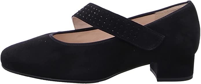 HASSIA Komfort Pumps schwarz Cordoba