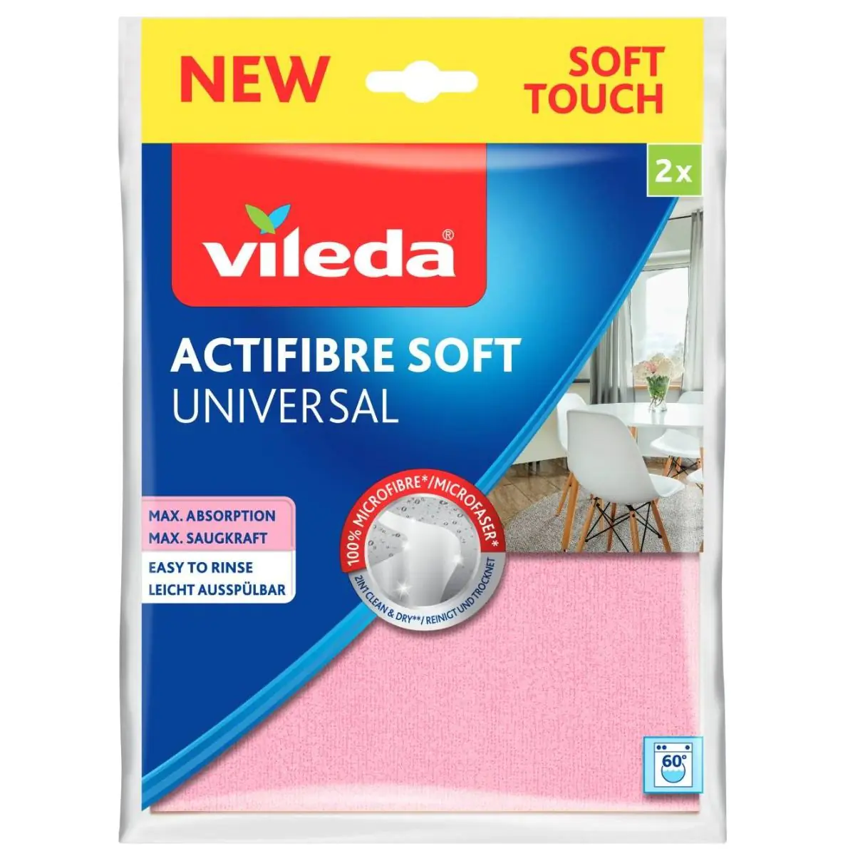 Vileda Acifibre Soft Universal - Krpa 2 kom.