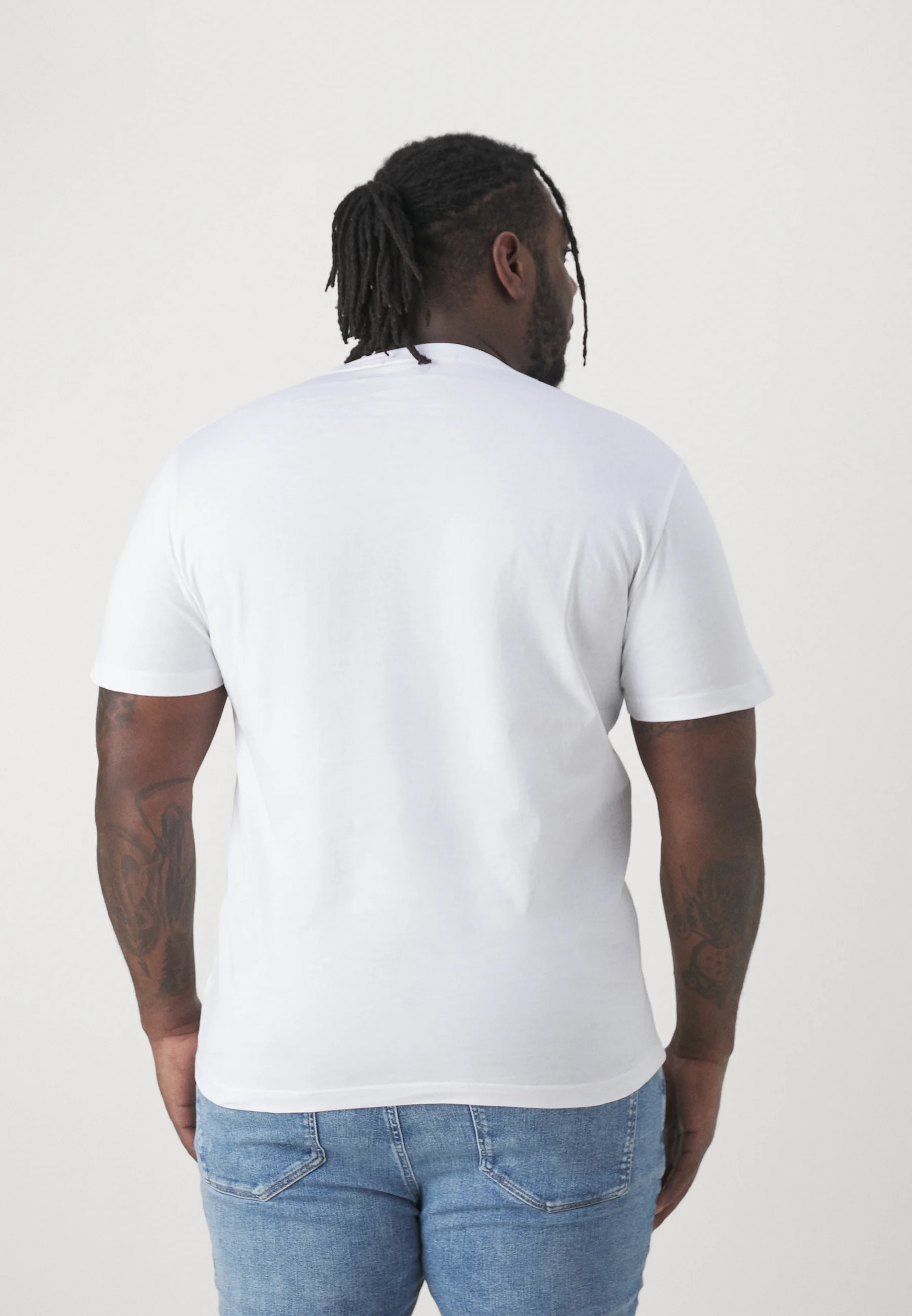 Calvin Klein Jeans Plus DISRUPTED OUTLINE LOGO - Camiseta con estampado