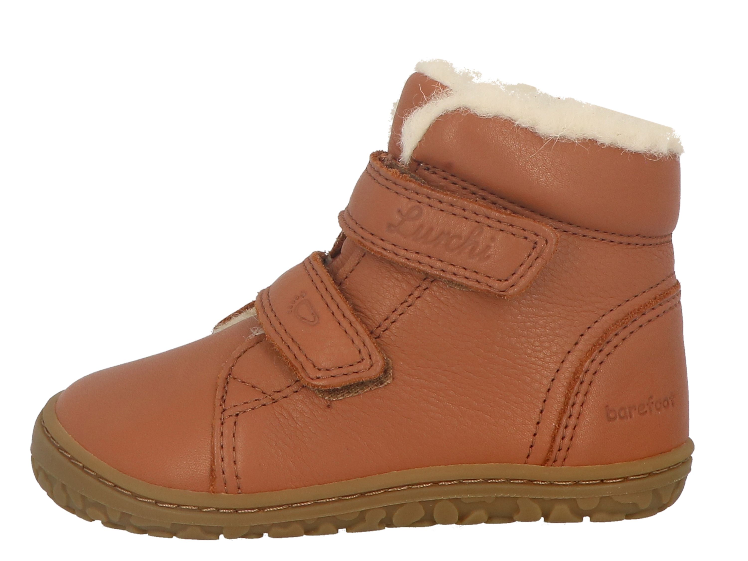 Lurchi Stiefelette Nik Barefoot - cognac
