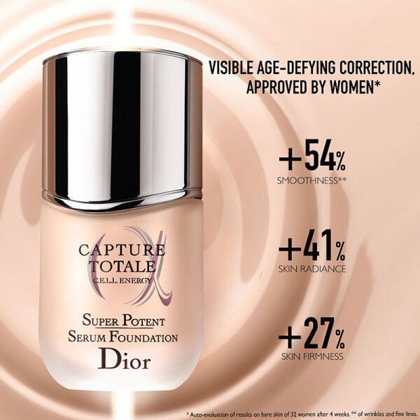 DIOR CAPTURE TOTALE C.E.L.L. ENERGY Super Potent Serum Foundation Flüssige Foundation