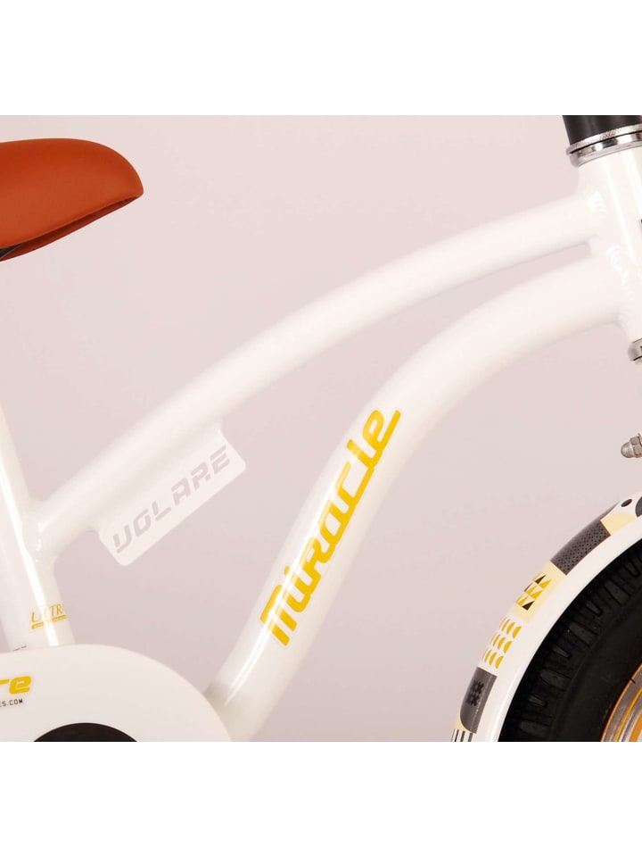 Volare Kinderfahrrad Miracle Cruiser für Mädchen 14 Zoll Kinderrad in Weiß 4 Jahre günstig kaufen onesize