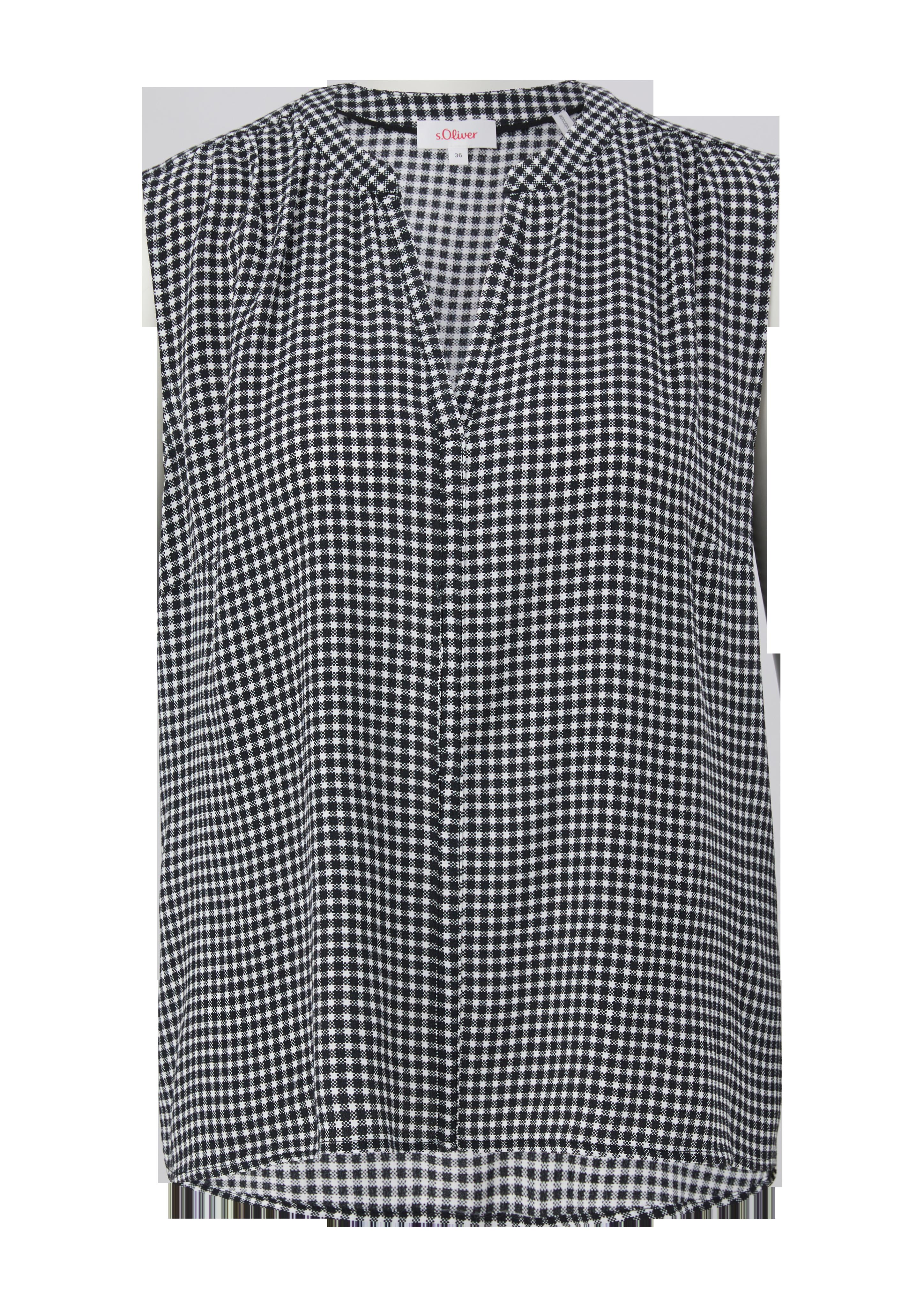 Viskosebluse mit Crêpestruktur  2131884-99N2