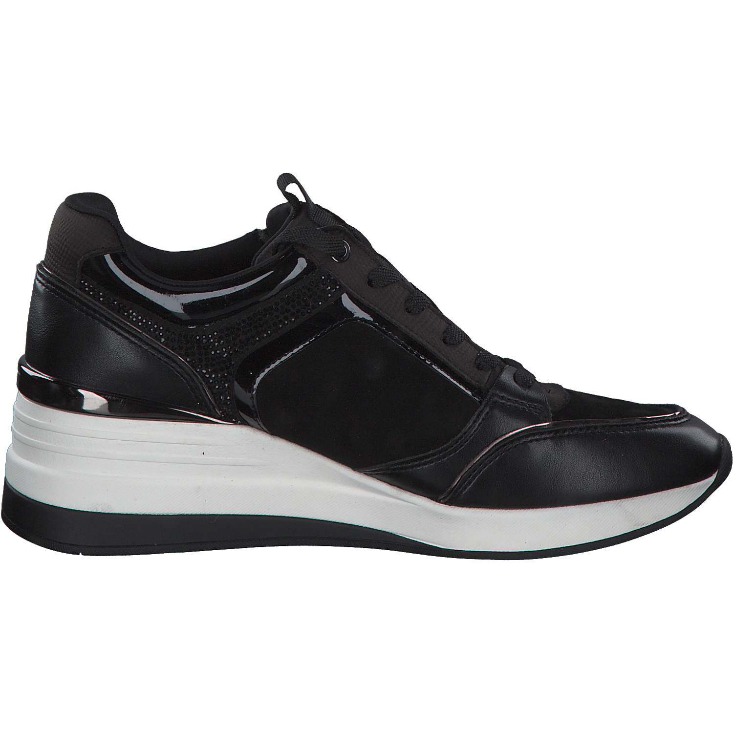 Tamaris 23703, Sneakers Low, Damen, Schwarz