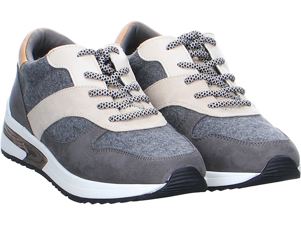 LA STRADA Jungen Halbschuhe grau