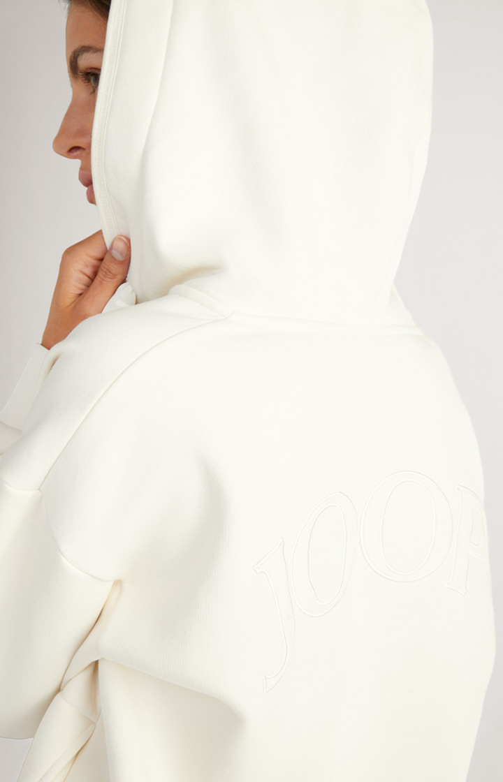 Hoodie in Ecru