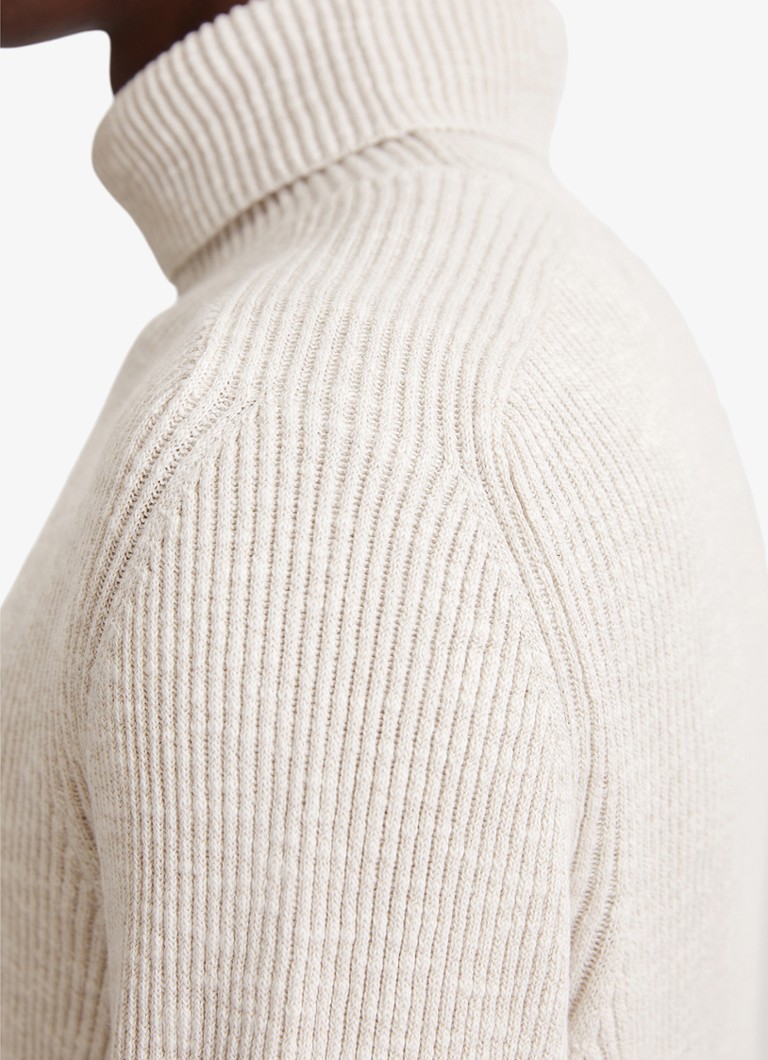Marc O'Polo Textured ribbed turtleneck