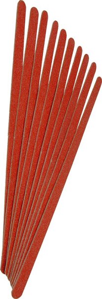 Fantasia Sandblattfeile grob/fein 10er-Pack 17,5 cm Nagelfeile
