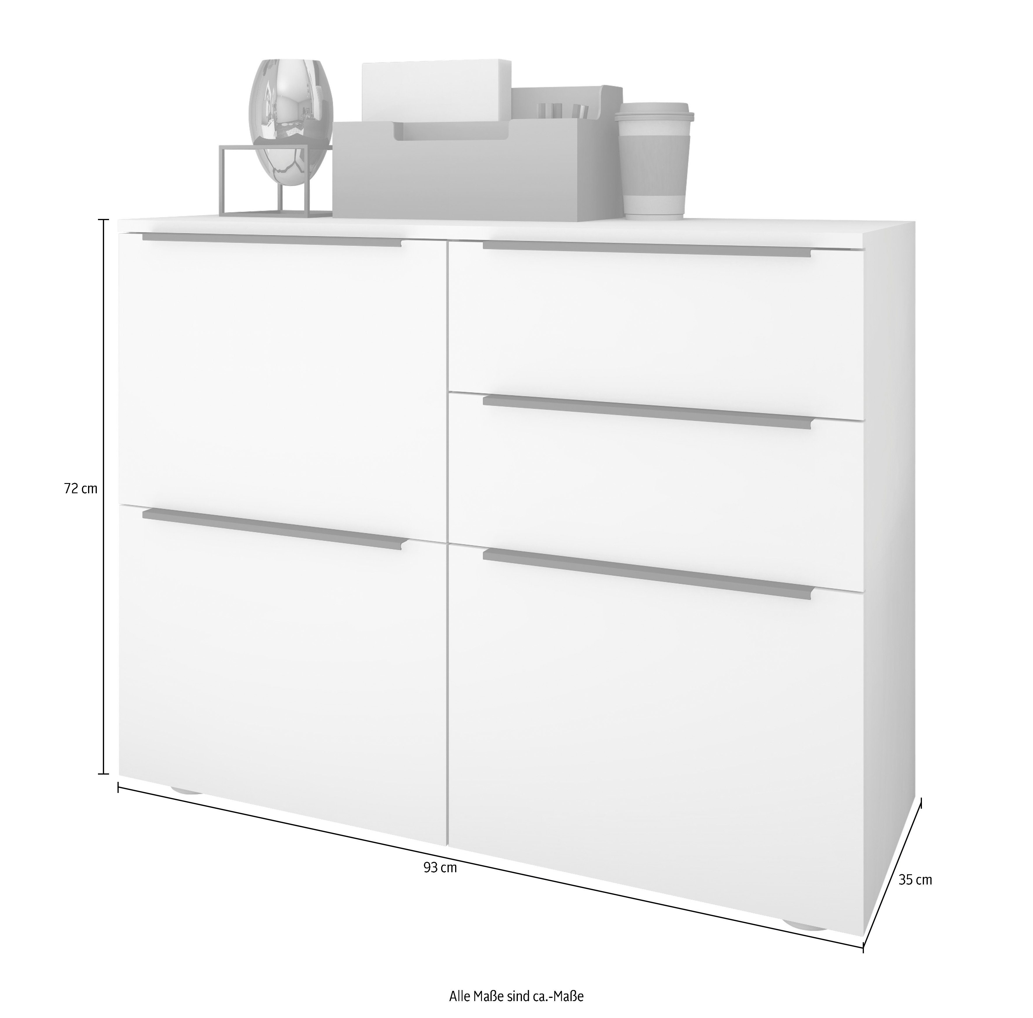 borchardt Möbel Aktenschrank Tom Breite 93 cm, Mehrzweckschrank