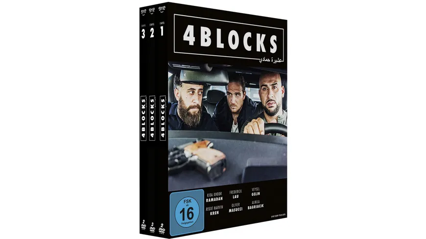 4 Blocks - Gesamtausgabe - Staffel 1-3 - Bundle  [6 DVDs]