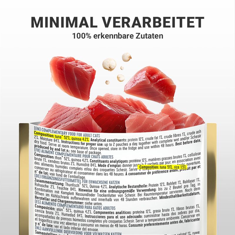 Sparpaket Schesir Jelly Pouch 24 x 85 g zu TOP-Preisen | bitiba %