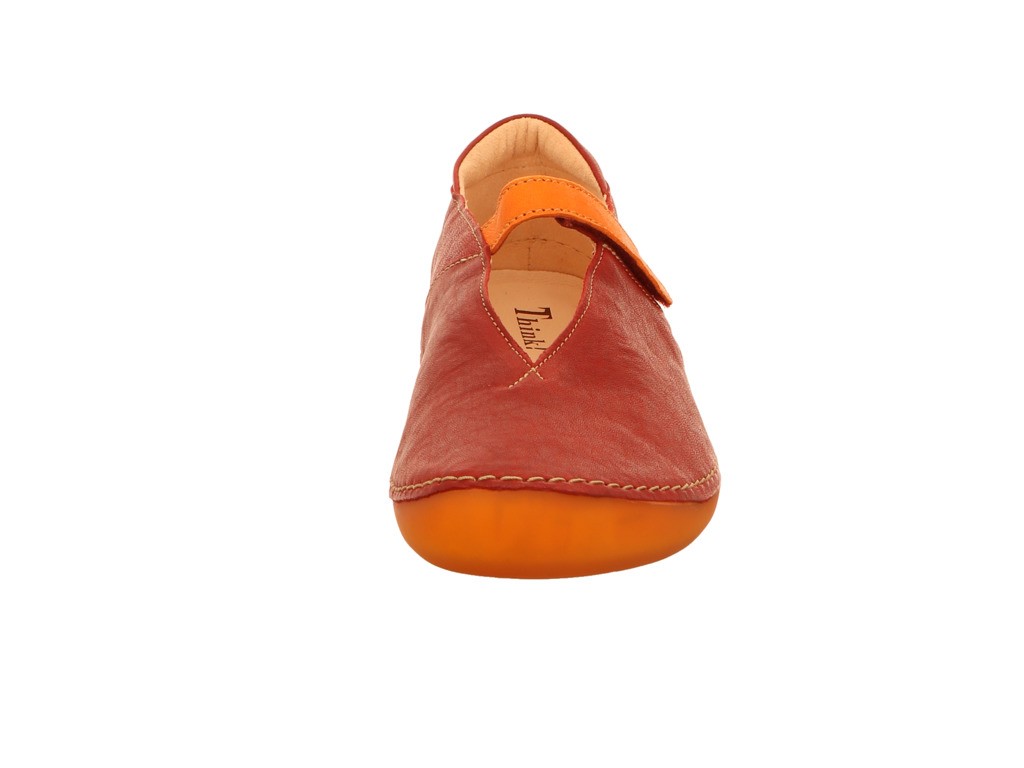 THINK Klassische Slipper rot KAPSL