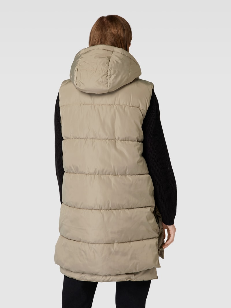 Steppweste im Double-Layer-Look Modell 'NEWNORA' in sand