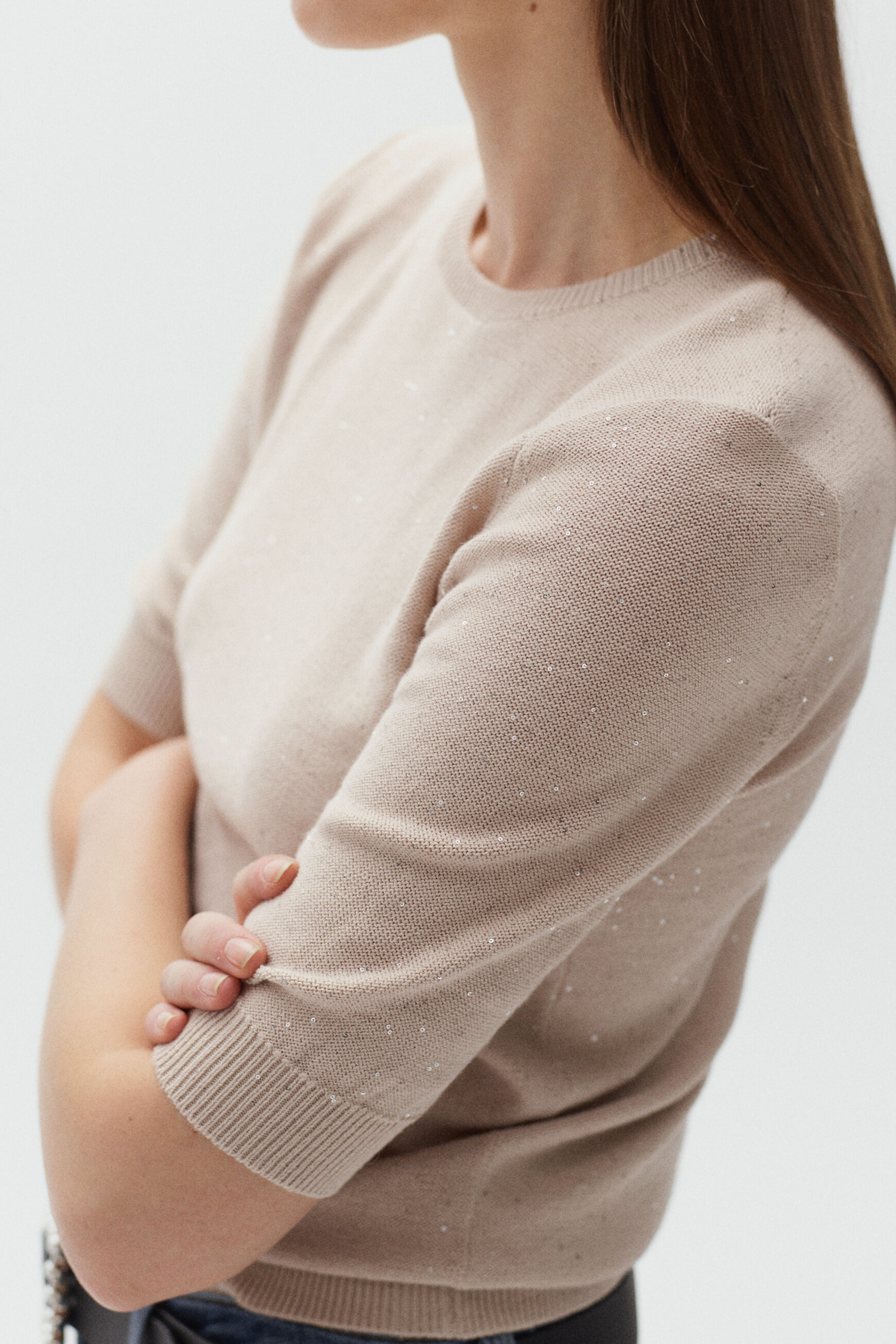 pull johanna beige femme