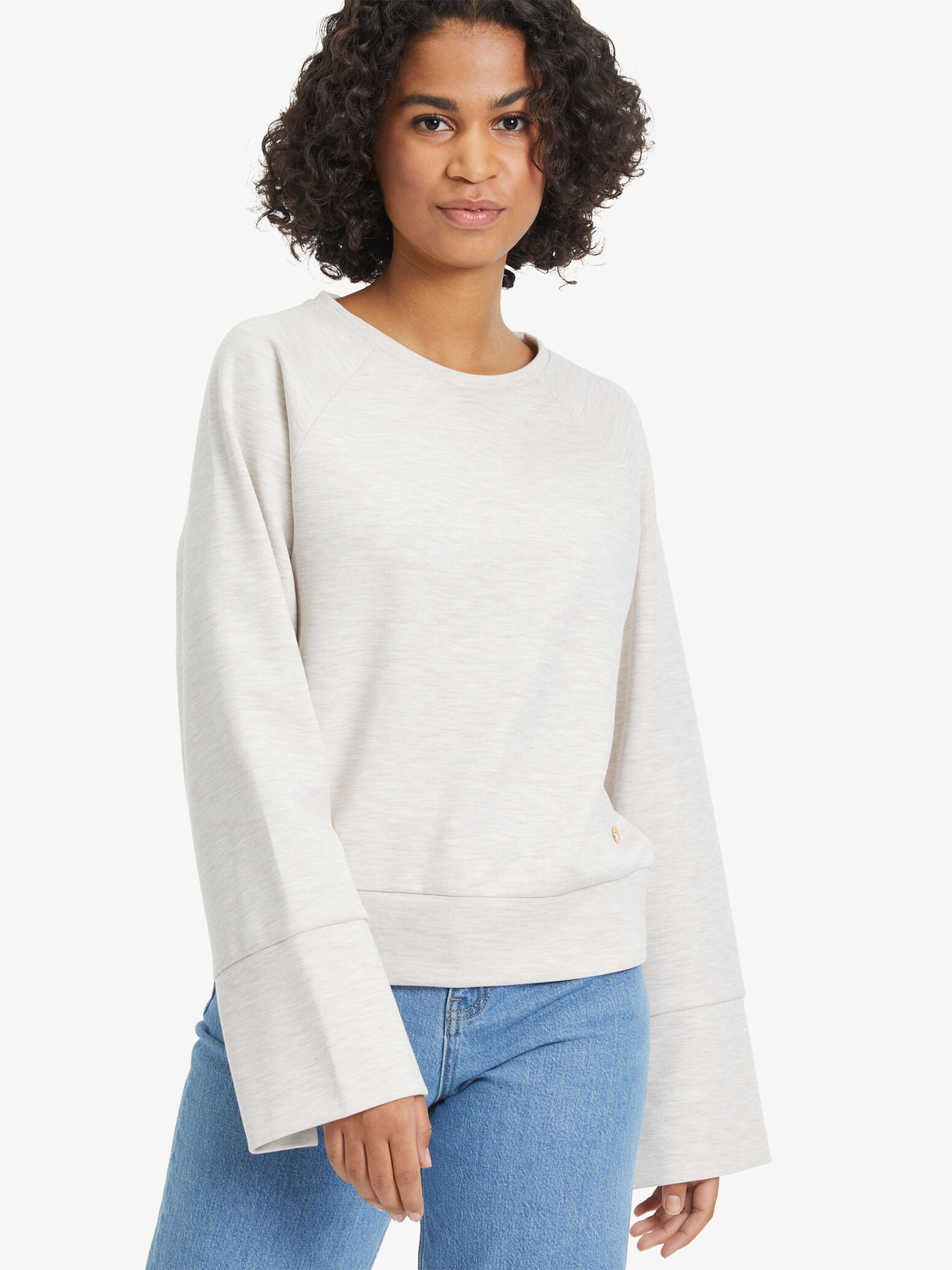 Sweat-shirt - beige