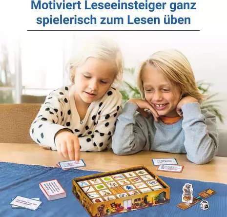 Die Lese-Ratte - Kinderspiel ab 6 Jahren
