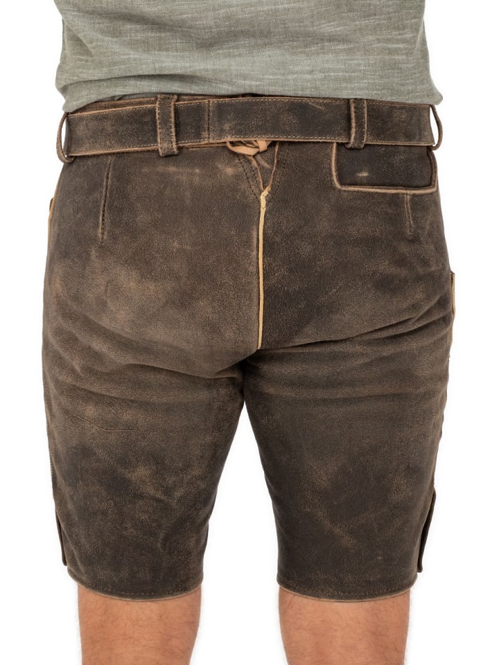 MADDOX Lederhose HOPFENSEE in dunkelbraun günstig kaufen