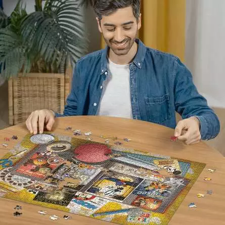 Puzzle 1000 Teile - 1970 Mickey Moments
