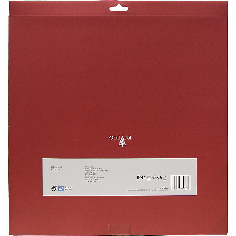 Home String sirkel 40 cm 200 LED
