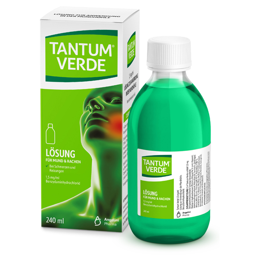 TANTUM VERDE 1,5 mg/ml Lösung z.Anw.i.d.Mundhöhle  240 ml  Lösung