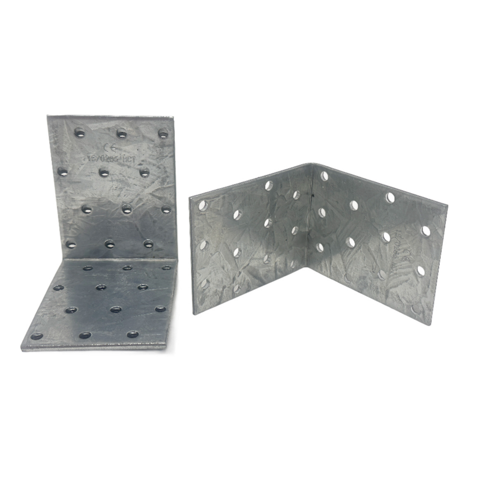 Kraft Werkzeuge Lochplattenwinkel 4tlg. ca. 80 x 80 x 60 mm
