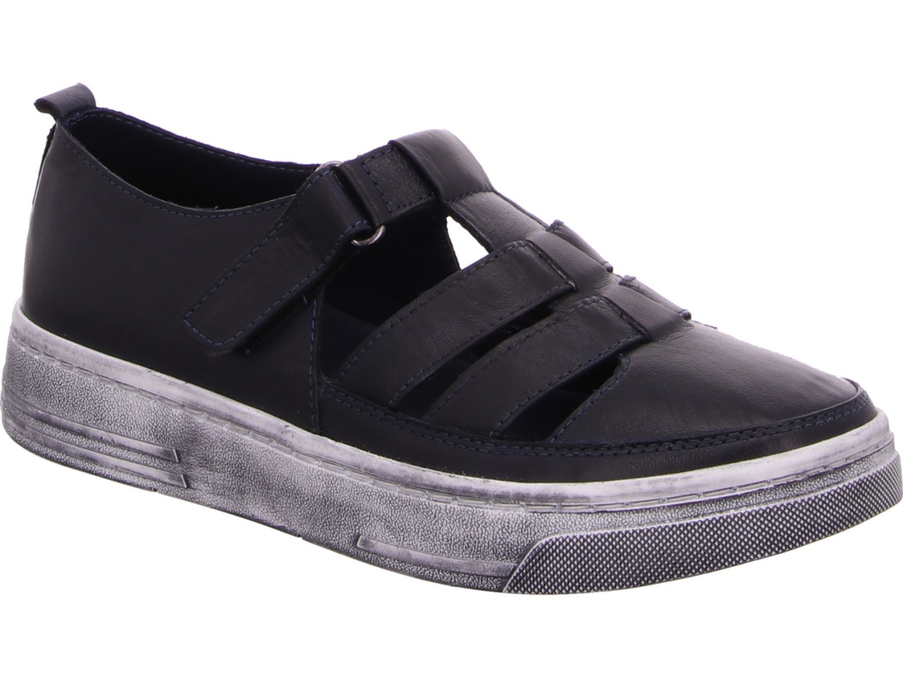 MANITU Sportliche Slipper blau